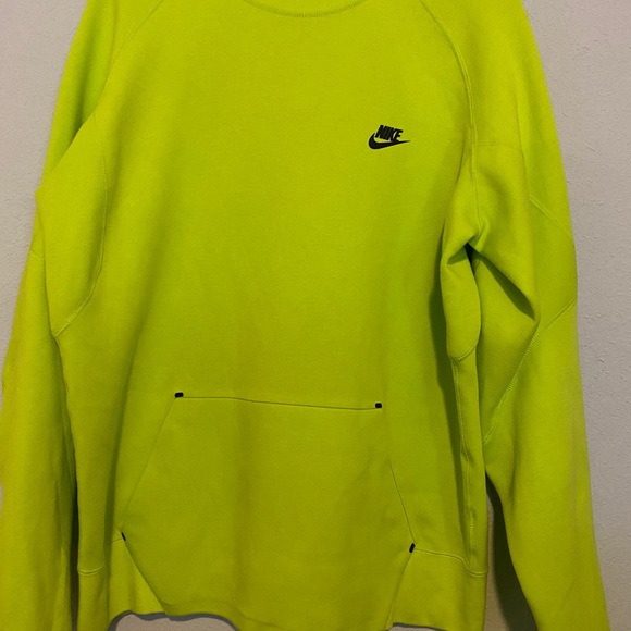 Nike Neon Sweatshirt (Highlighter Yellow) - Picture 5 of 12